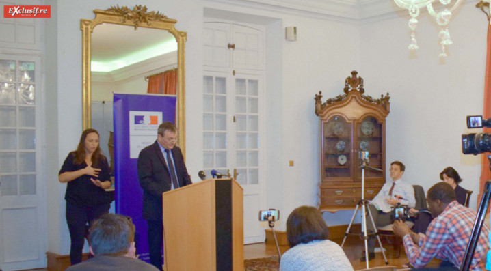 Depuis de déconfinement, première conférence de presse du Préfet en présentiel Depuis de déconfinement, première conférence de presse du Préfet en présentiel