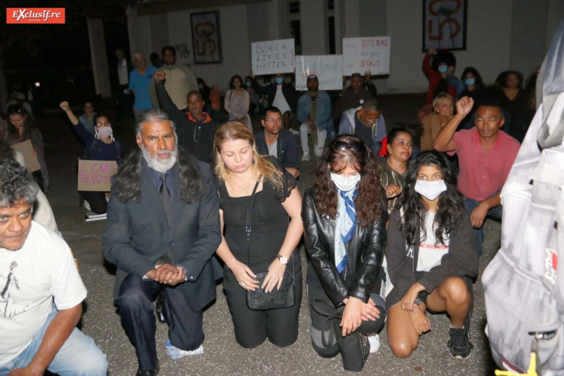 Hommage à Georges Floyd à Champ Fleuri: photos Hommage à Georges Floyd à Champ Fleuri: photos