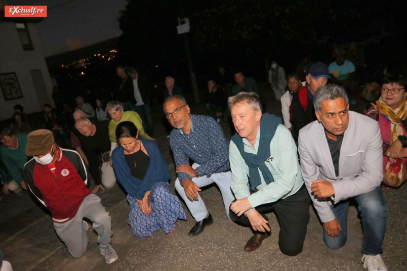 Un hommage émouvant avec en mémoire ces images terribles de l'agonie de Floyd Un hommage émouvant avec en mémoire ces images terribles de l'agonie de Floyd