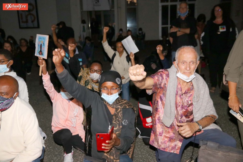 Hommage à Georges Floyd à Champ Fleuri: photos Hommage à Georges Floyd à Champ Fleuri: photos