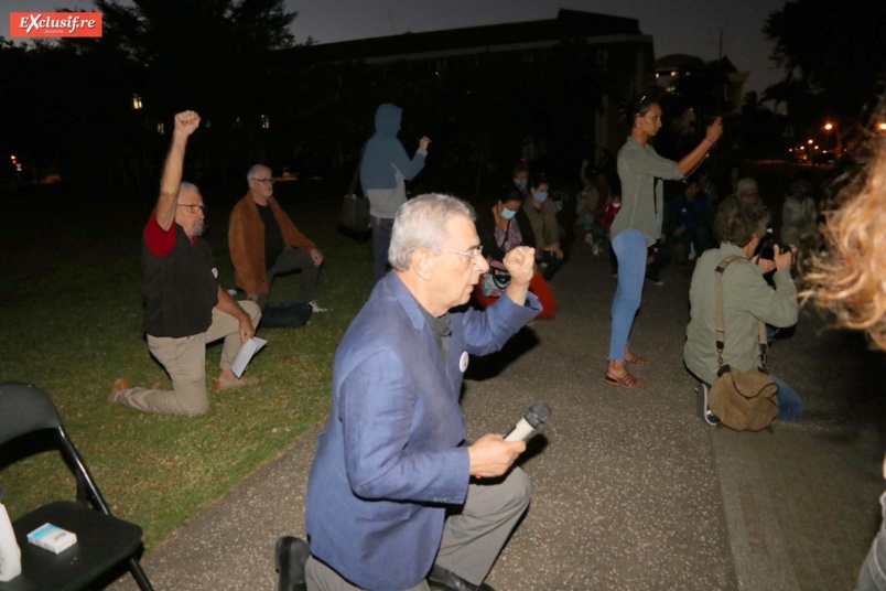 Hommage à Georges Floyd à Champ Fleuri: photos Hommage à Georges Floyd à Champ Fleuri: photos
