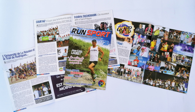 Run-Sport 2020 comporte plein d'infos sur la course à pied à La Réunion et à Maurice