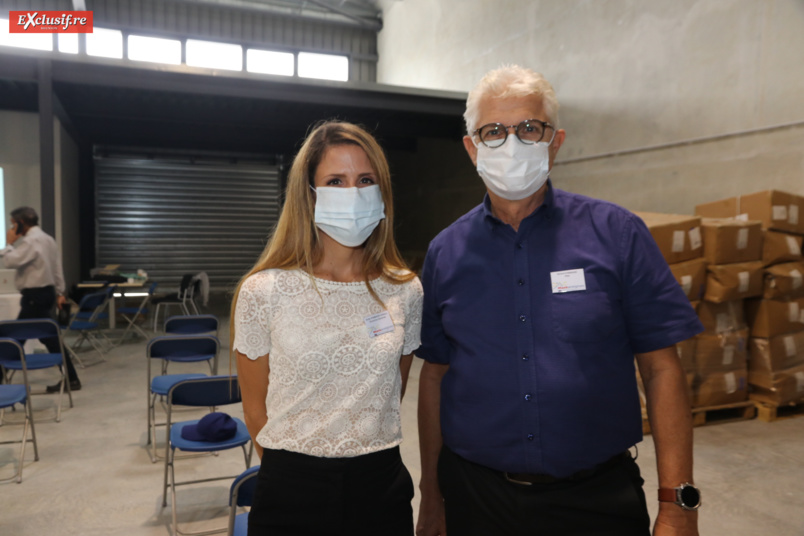 Aurore et son père Gérard d'Abbadie Aurore et son père Gérard d'Abbadie