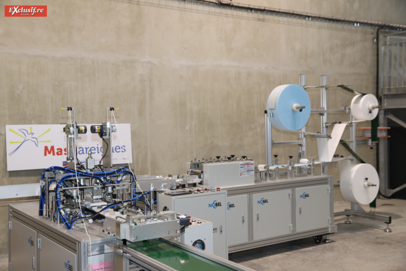 Maskareignes, première usine de fabrication de masques chirurgicaux et FFP2 à La Réunion Maskareignes, première usine de fabrication de masques chirurgicaux et FFP2 à La Réunion