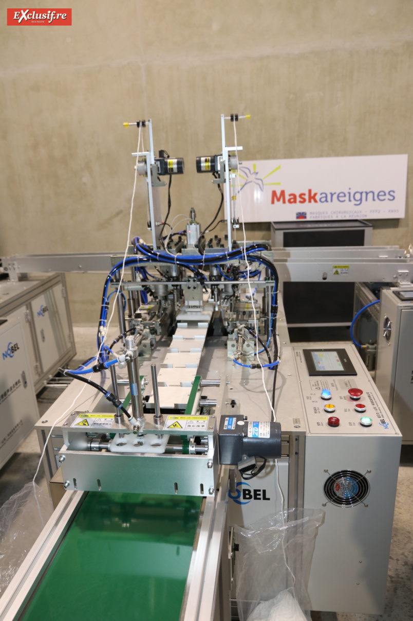 Maskareignes, première usine de fabrication de masques chirurgicaux et FFP2 à La Réunion Maskareignes, première usine de fabrication de masques chirurgicaux et FFP2 à La Réunion