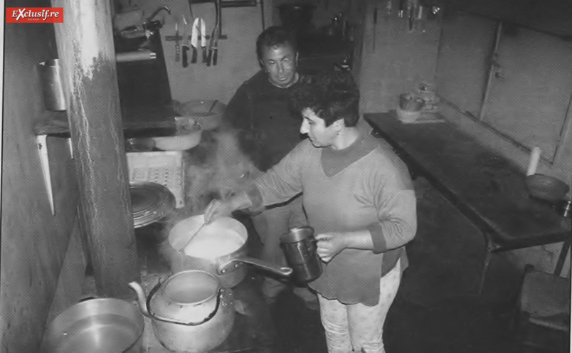 A l’époque où Jacques Picard était responsable du gîte du volcan
