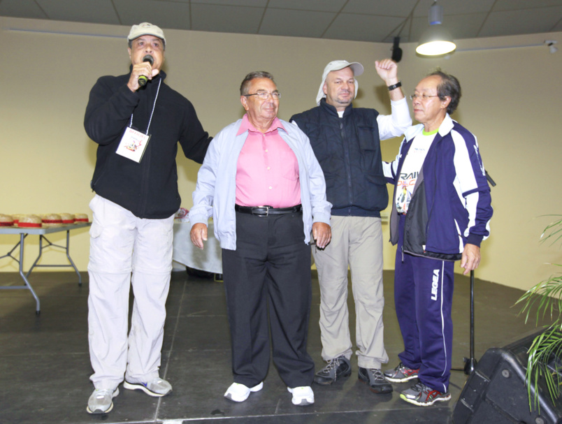 Fernand Payet, Jacques Picard, Sully Damour et Roland Chane See Chu