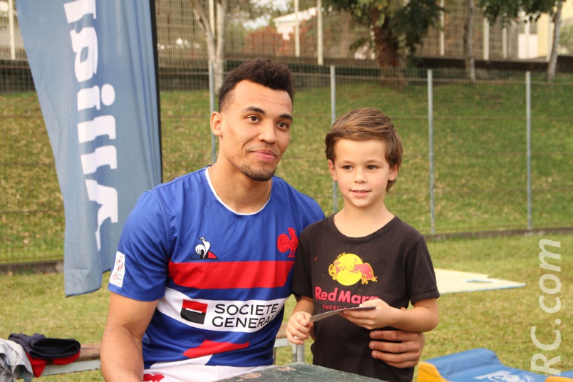 Equipe de France de Rugby à 7: Jordan Sepho a reçu la médaille de la Ville de l'Etang-Salé