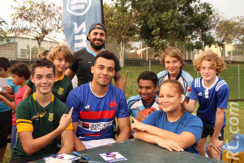 Equipe de France de Rugby à 7: Jordan Sepho a reçu la médaille de la Ville de l'Etang-Salé