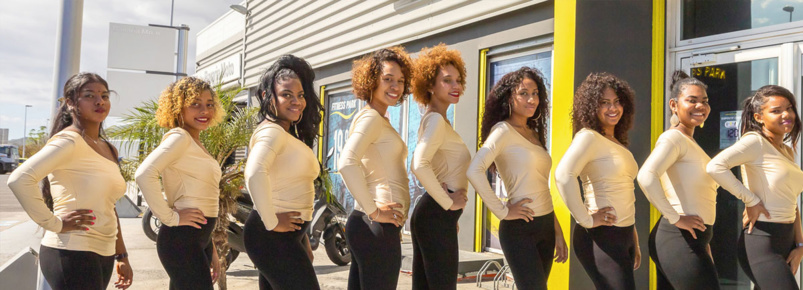 Les 9 candidates Miss Le Port 2020: photos