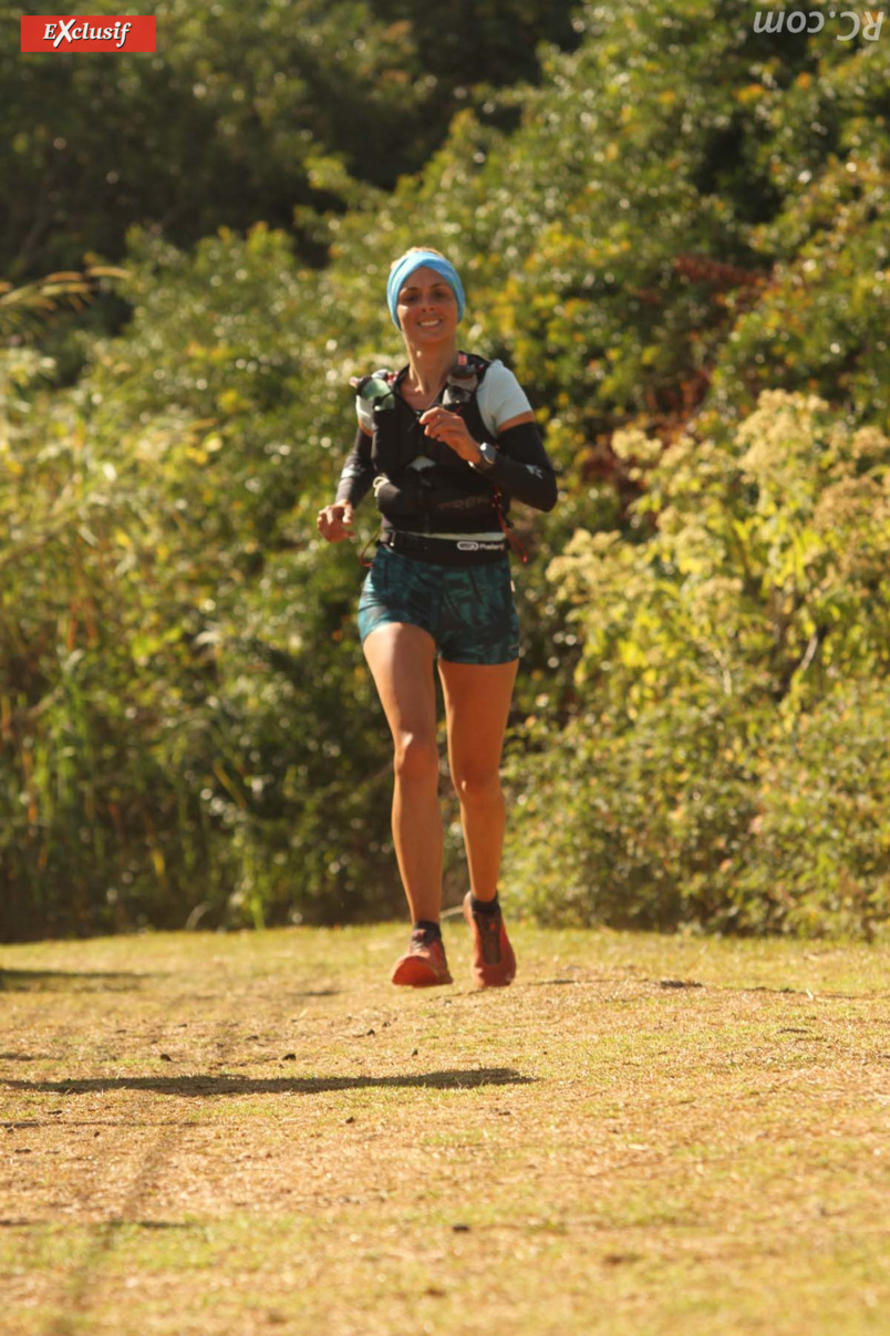 2ème des 25 km, Eugénie Mareux disputait son dernier trail à La Réunion avant de quitter l'île