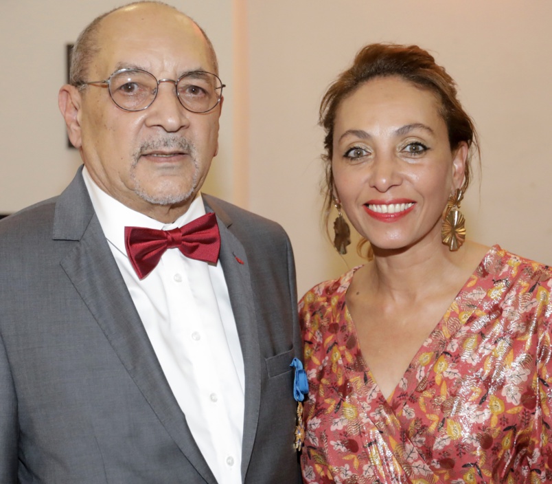 Jean-François Beaulieu et sa fille Corine, l'épouse de Didier Robert Jean-François Beaulieu et sa fille Corine, l'épouse de Didier Robert