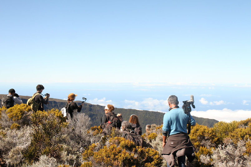 Les médias étaient invités pour souffler ces 10 bougies dans ce paysage typique de landes 
 Les médias étaient invités pour souffler ces 10 bougies dans ce paysage typique de landes