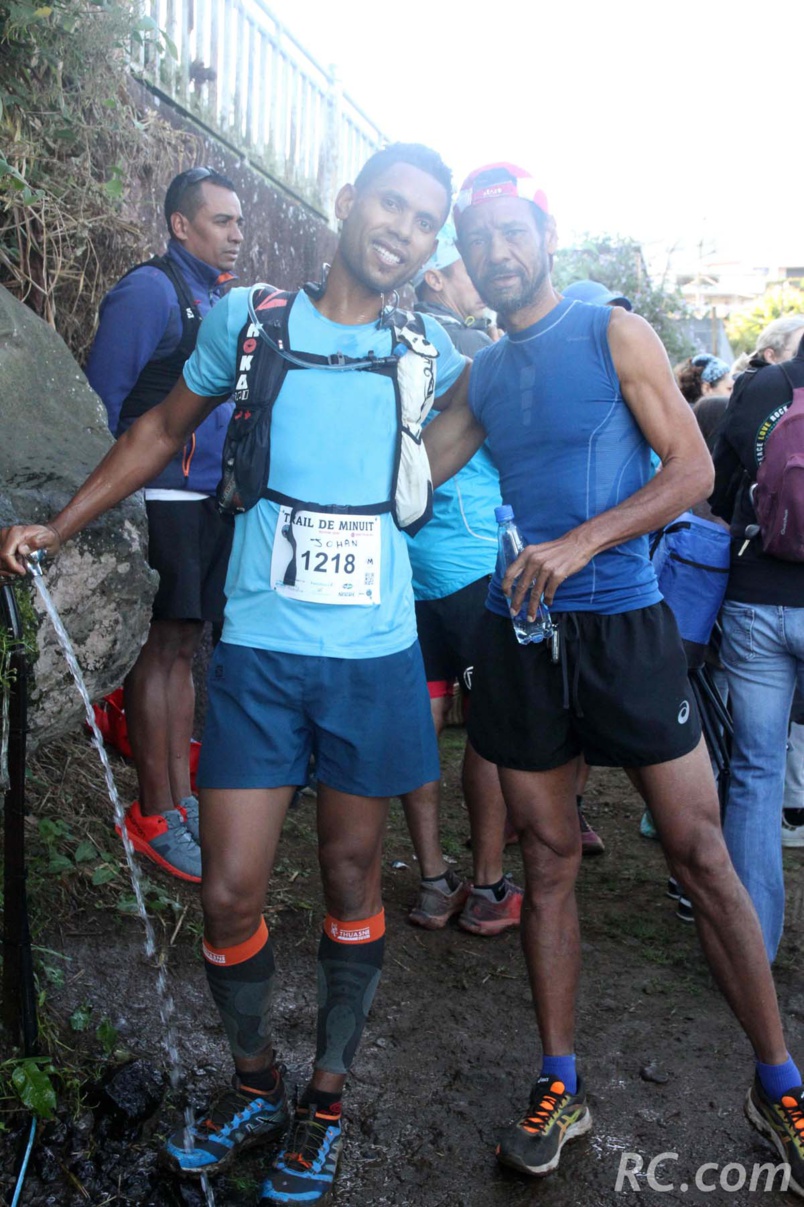 Philippe Paviel est venu encourager son neveu Philippe Paviel est venu encourager son neveu