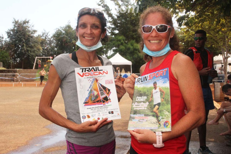 Le podium pour Christine et Clarine: super cette course ! Le podium pour Christine et Clarine: super cette course !