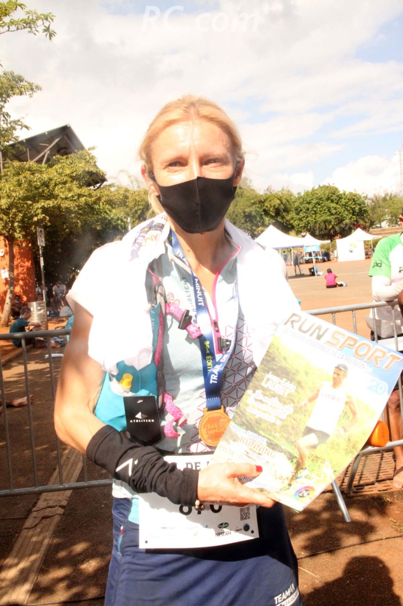 Katia Piery, athlète sourde et muette –2ème M2– 349ème au scratch en 10h 33' 43'' Katia Piery, athlète sourde et muette –2ème M2– 349ème au scratch en 10h 33' 43''