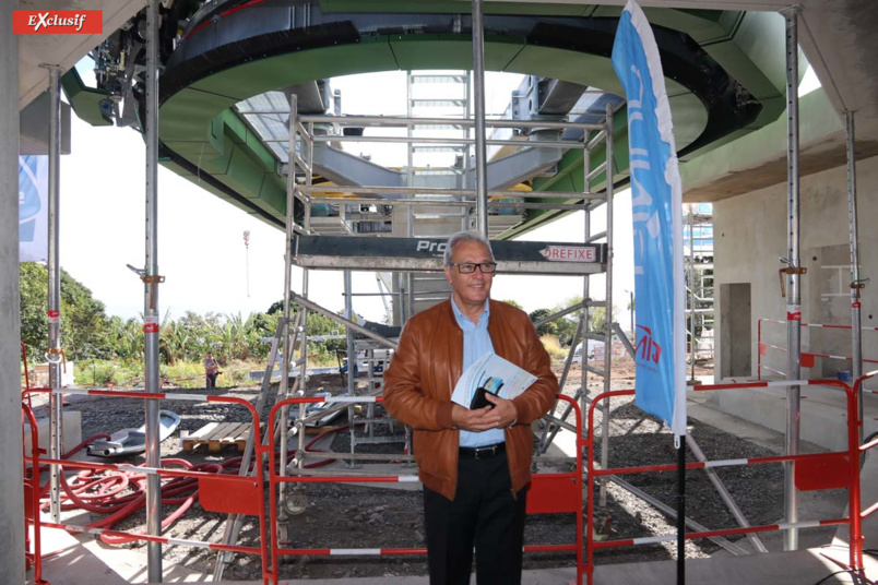 Maurice Gironcel, maire de Sainte-Suzanne, président de la Cinor Maurice Gironcel, maire de Sainte-Suzanne, président de la Cinor