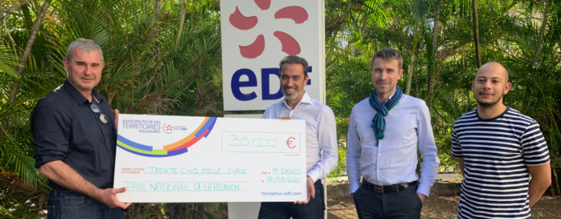 35 000 euros pour le Parc National de La Réunion 35 000 euros pour le Parc National de La Réunion