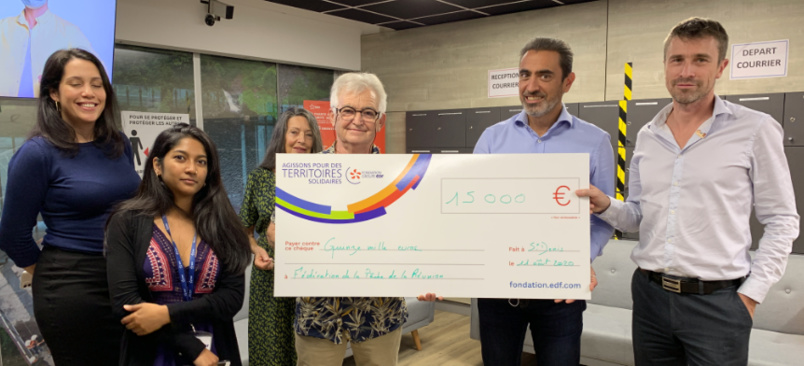 15 000 euros pour la Fédération Départementale de Pêche de La Réunion 15 000 euros pour la Fédération Départementale de Pêche de La Réunion