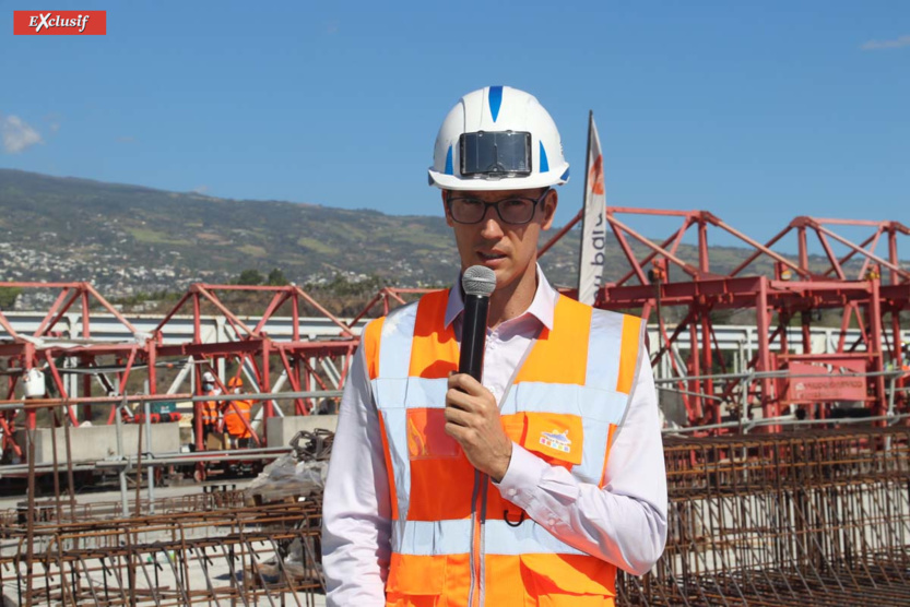 "L'année 2019 a permis de finaliser l'ensemble des appuis de l'ouvrage" dit Thomas Karaj "L'année 2019 a permis de finaliser l'ensemble des appuis de l'ouvrage" dit Thomas Karaj