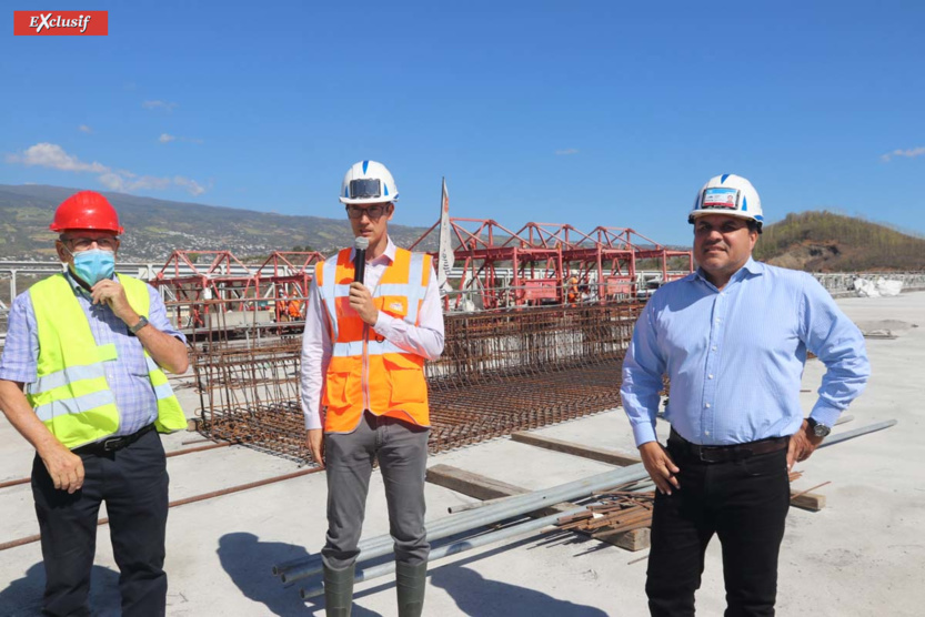 Point presse sur le pont Point presse sur le pont