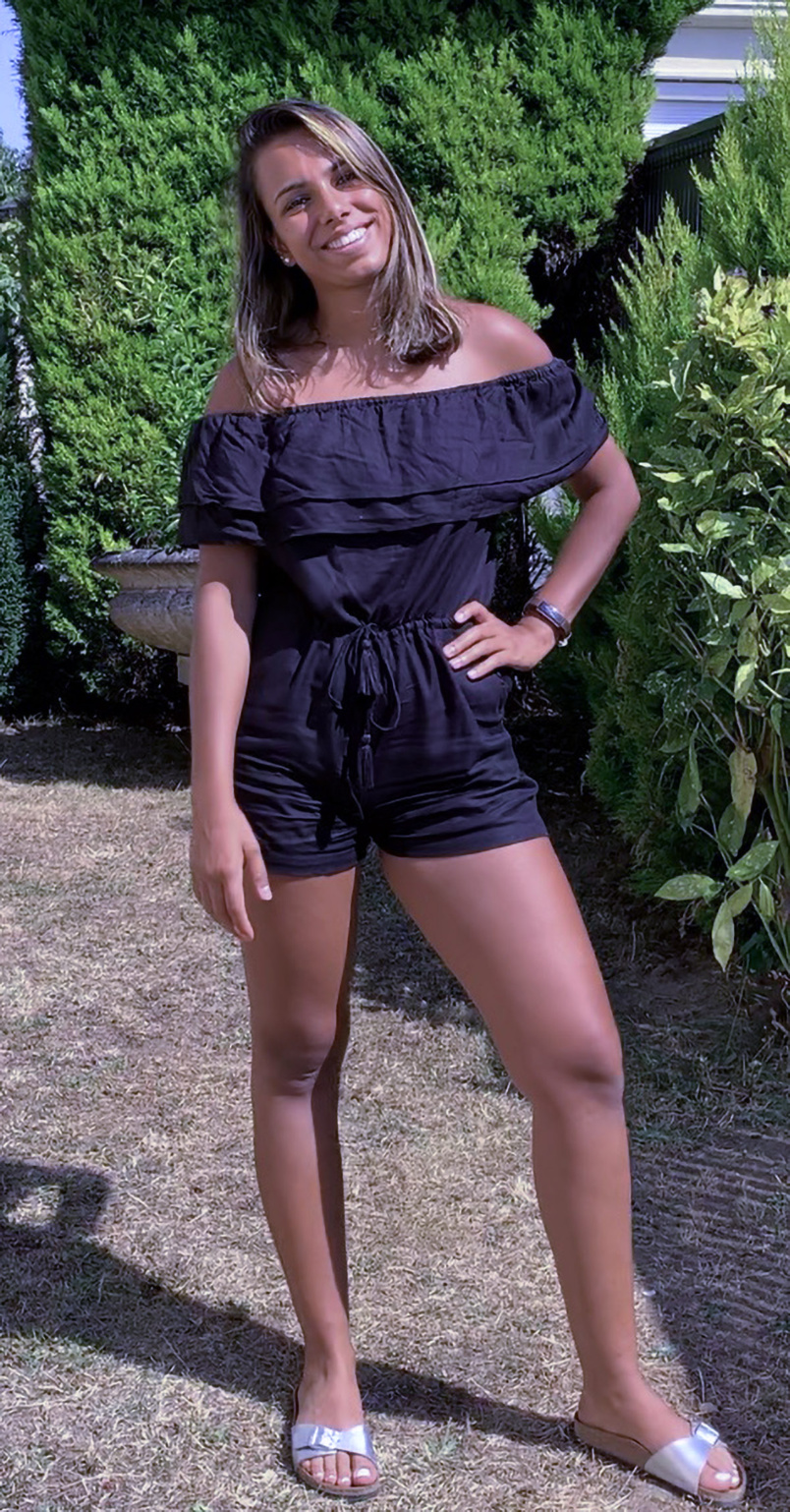 Coraline, 22 ans, hôtesse sur la caravane Cochonou du Tour de France 2020 Coraline, 22 ans, hôtesse sur la caravane Cochonou du Tour de France 2020