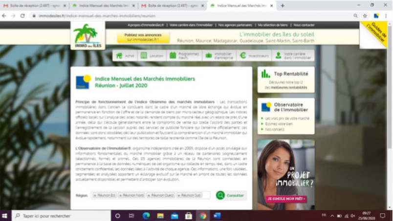 L’IMMI est accessible au grand public sur le site www.obsimmo.fr