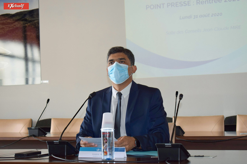 "C'est la rentrée de tous les défis" dit Frédéric Miranville "C'est la rentrée de tous les défis" dit Frédéric Miranville