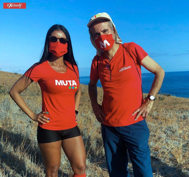 Chloë et Bobby, ambassadeurs de choc de MUTA, étaient du côté de Saint-Paul Chloë et Bobby, ambassadeurs de choc de MUTA, étaient du côté de Saint-Paul