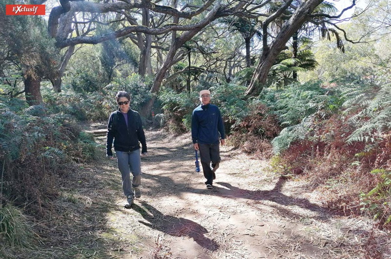 Michel et Régine, d'un pas alerte... comme à leur habitude Michel et Régine, d'un pas alerte... comme à leur habitude