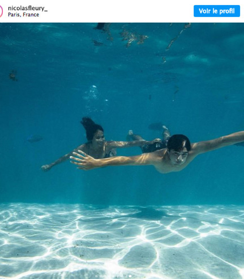 Dans les eaux de la Polynésie