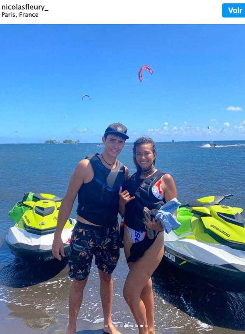 Vaimalama Chaves, Miss France 2019, présente son petit ami Vaimalama Chaves, Miss France 2019, présente son petit ami