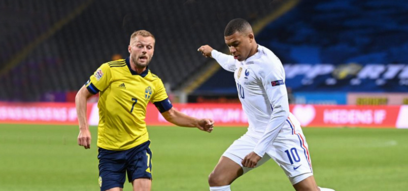 Mbappé auteur du seul but du match