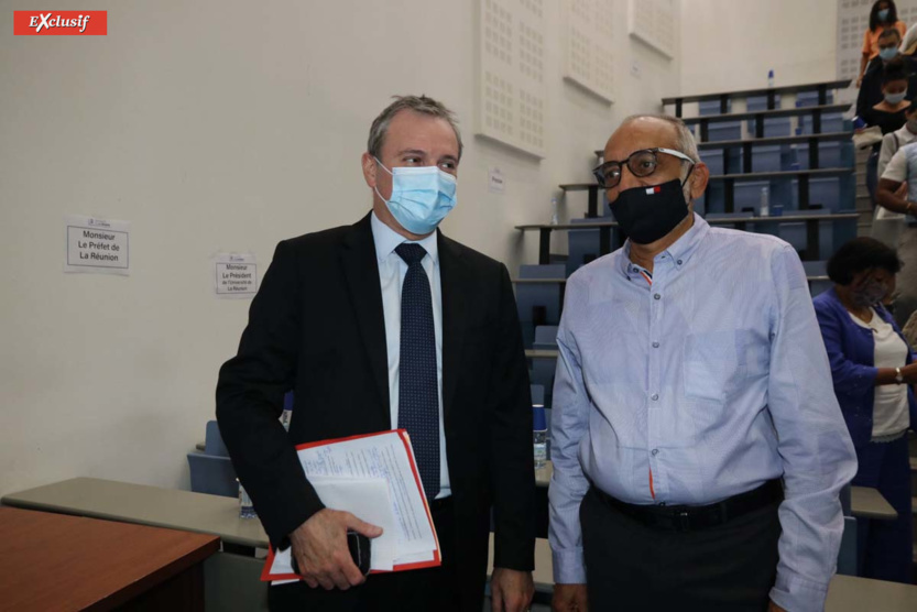 Jacques Billant et Iqbal Ingar, président de la Mosquée de Saint-Denis Jacques Billant et Iqbal Ingar, président de la Mosquée de Saint-Denis