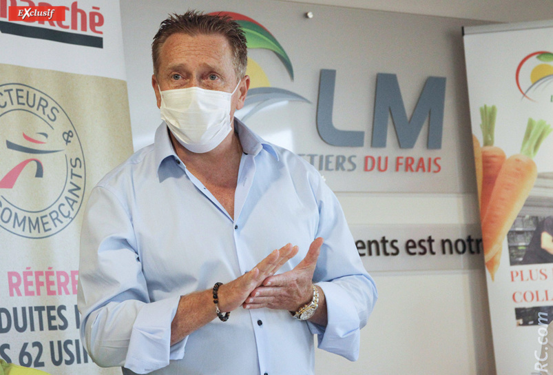 Dany Leveneur, président LM Fruits et Légumes Dany Leveneur, président LM Fruits et Légumes
