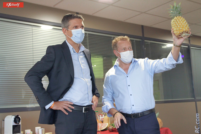 L'ananas péï pourrait être vendu dans les Intermarché de métropole... L'ananas péï pourrait être vendu dans les Intermarché de métropole...