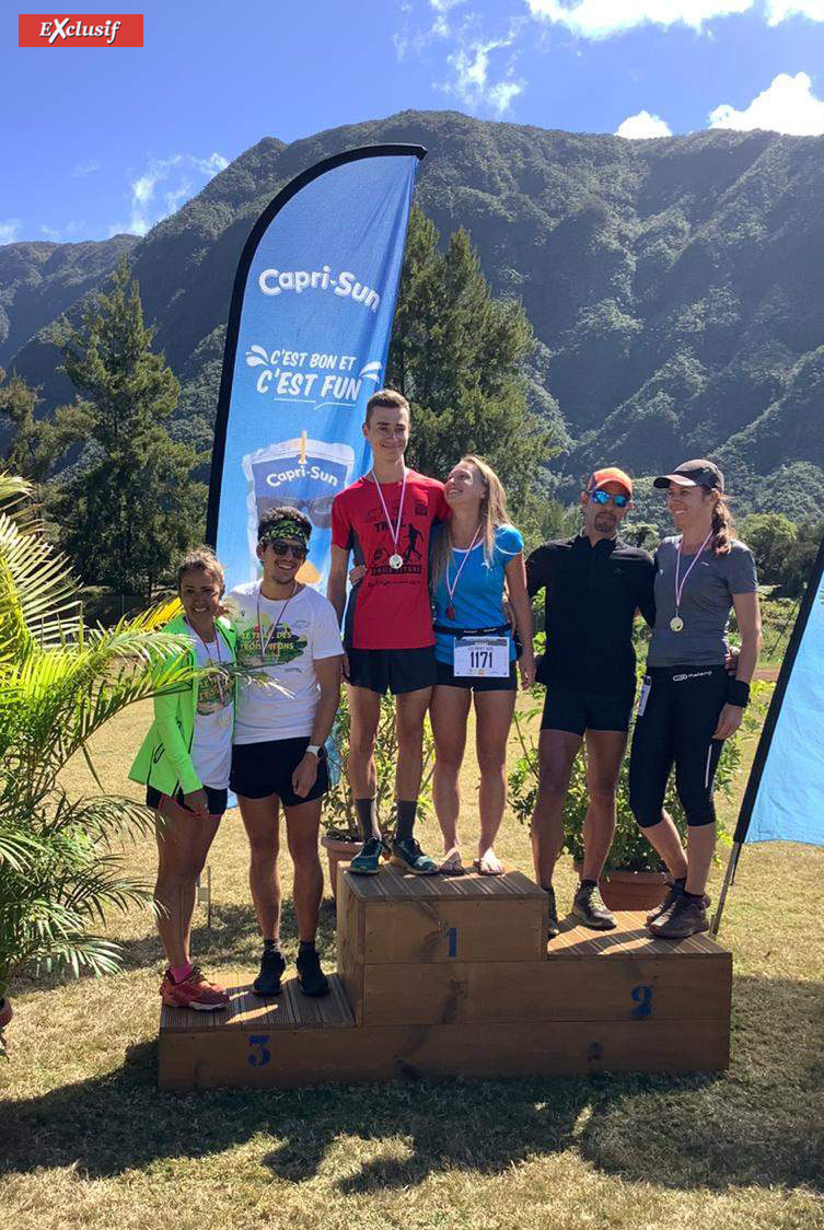 Un podium aux Trois Pitons