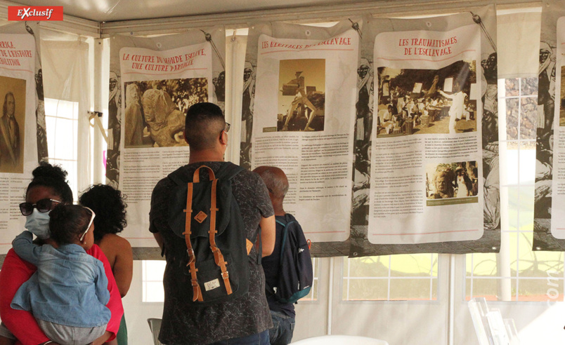 Exposition de documents et de photos sur l'histoire de l'esclavage à La Réunion Exposition de documents et de photos sur l'histoire de l'esclavage à La Réunion