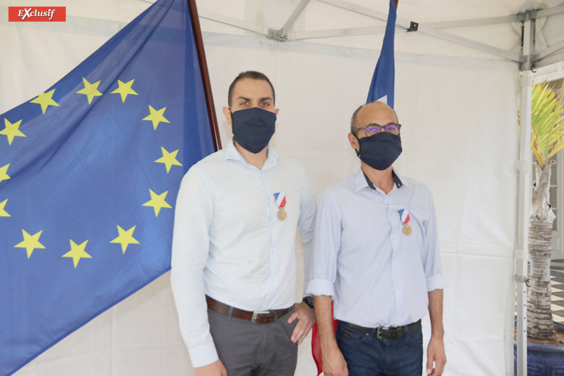 Remise de médailles de la sécurité intérieure et pour acte de courage et de dévouement: photos