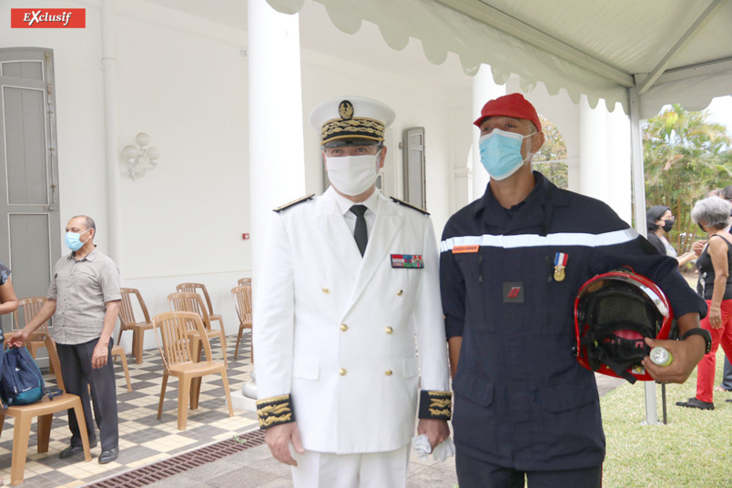 Remise de médailles de la sécurité intérieure et pour acte de courage et de dévouement: photos