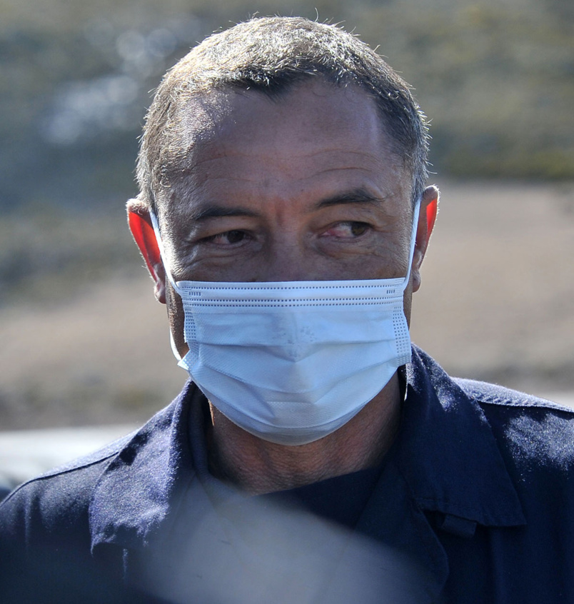 Elvis Chamand, lieutenant-colonel, conseiller technique contre les feux de forêt Elvis Chamand, lieutenant-colonel, conseiller technique contre les feux de forêt