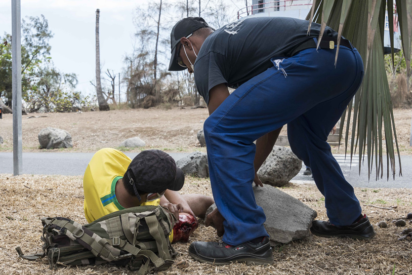 Armée: le Champlain en exercice d'assistance humanitaire en zone de catastrophe Armée: le Champlain en exercice d'assistance humanitaire en zone de catastrophe