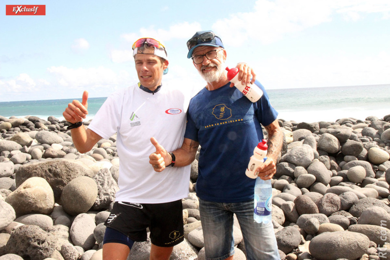 Joël et David Hauss savourent ensemble cette performance historique Joël et David Hauss savourent ensemble cette performance historique