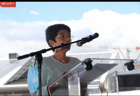 Ericka Bareigts, maire de Saint-Denis Ericka Bareigts, maire de Saint-Denis