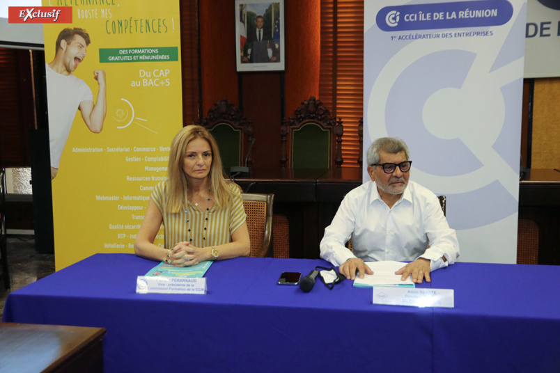 Patricia Paoli, élue CCIR, et Adam Ravate, président du groupe éponyme Patricia Paoli, élue CCIR, et Adam Ravate, président du groupe éponyme