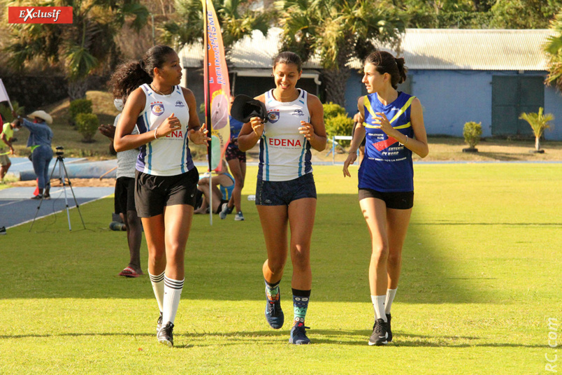 Maëva Bastien, Gabrielle-Marie Basin et Manon Lopez, trois athlètes qui se sont mises en exergue lors de ce championnat