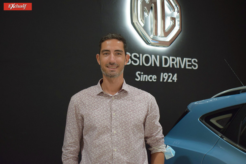 Christophe Caillé est le directeur de marque MG Réunion Christophe Caillé est le directeur de marque MG Réunion