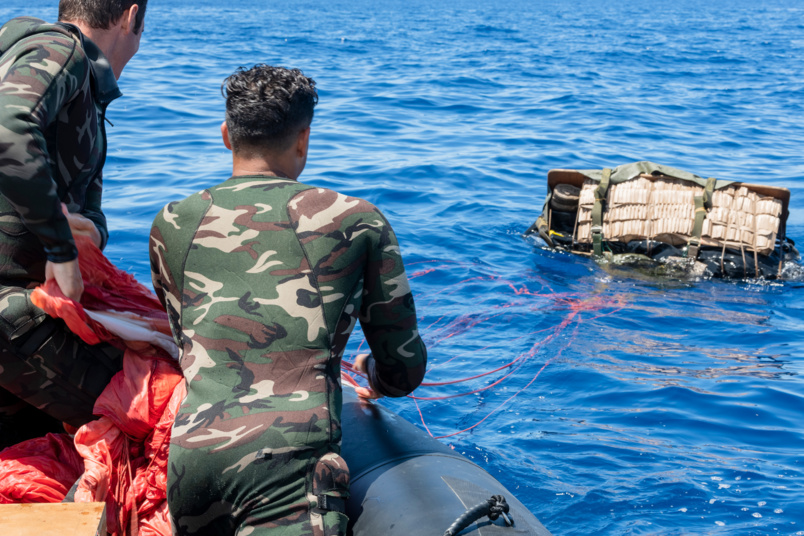 FAZSOI: exercice d’infiltration maritime avec le 2e RPIMa