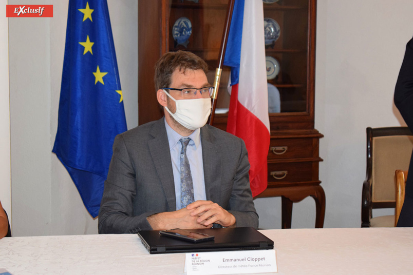 Emmanuel Cloppet, directeur Météo France Réunion Emmanuel Cloppet, directeur Météo France Réunion