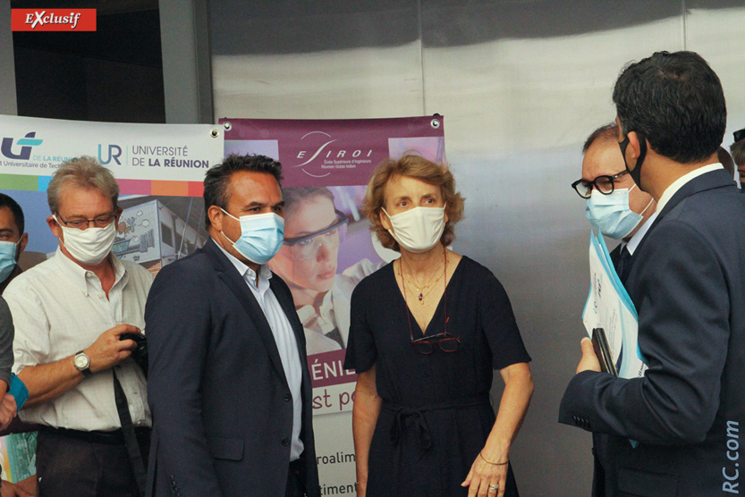 Didier Robert et Chantal Manès-Bonisseau, Rectrice Didier Robert et Chantal Manès-Bonisseau, Rectrice